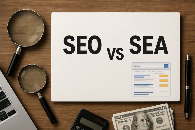 Verschil tussen SEO en SEA: wat betekent het voor jouw online zichtbaarheid