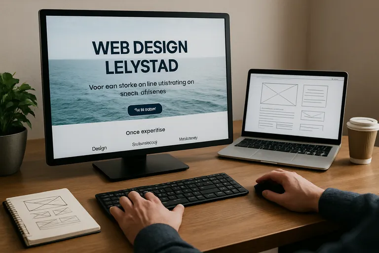 Webdesign lelystad voor een sterke online uitstraling en meer conversie
