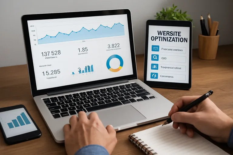 Website optimalisatie voor betere vindbaarheid, snellere laadtijden en meer conversies